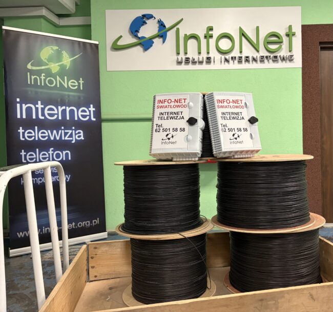 zdjęcie kabli i muf na wózku etap 8